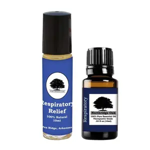 Northridge Oak - Respiratory Relief Plus Roller Bottle - Respiratory essential oil blend