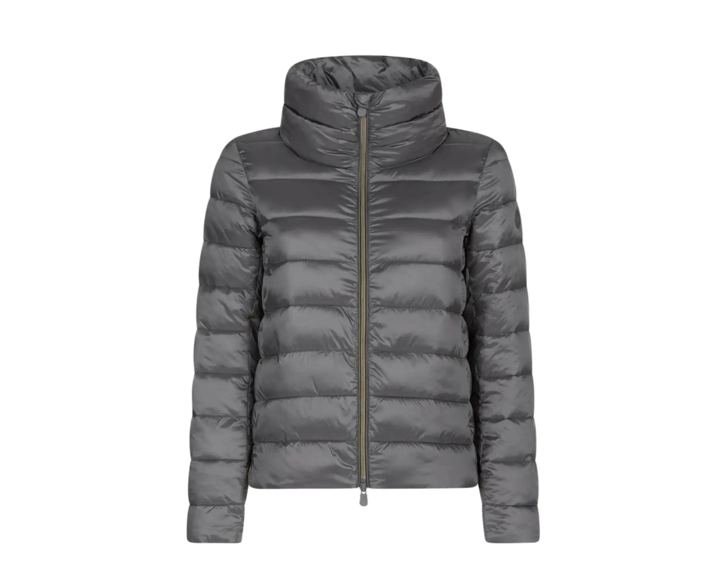 Save The Duck Iris Puffer Jacket in Mid Grey | Women's