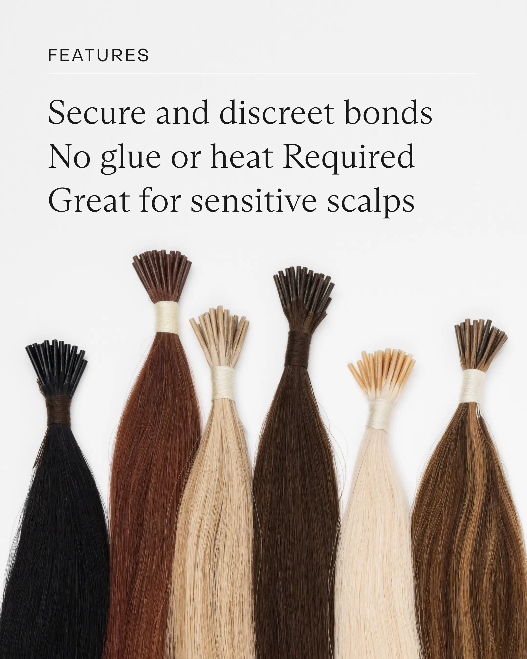 I-Link Straight | Light Chestnut Brown #8