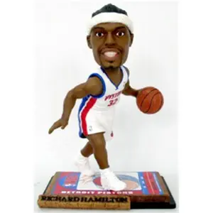 Detroit Pistons Richard Hamilton Ticket Base Forever Collectibles Bobblehead