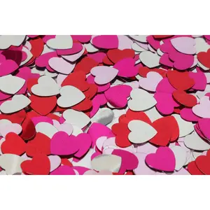 Heart Confetti – FULL POUND (16 oz) | Anniversary, Wedding, Engagement, Bridal & Baby Shower, Party Decor