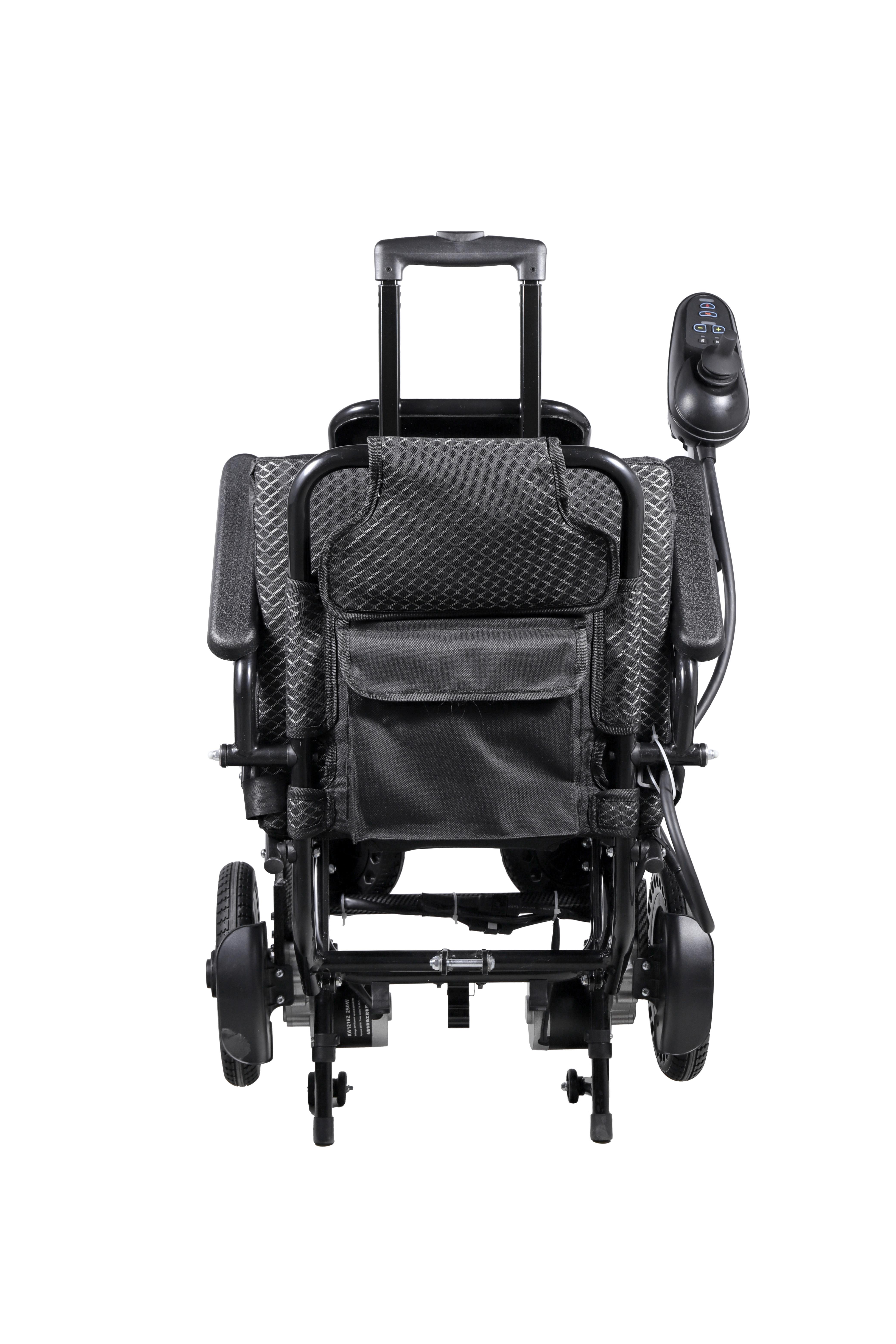 Zigtik EW7 Electric Wheelchair Adults Lightweight Folding -13 Miles Range Motorized Power Chair Indoor Outdoor