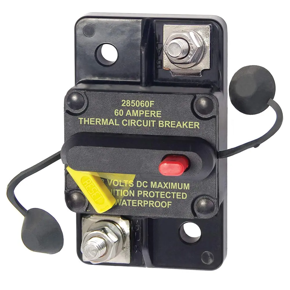 7184 285-Series Thermal Circuit Breaker, Surface Mount, 48V DC, 60A
