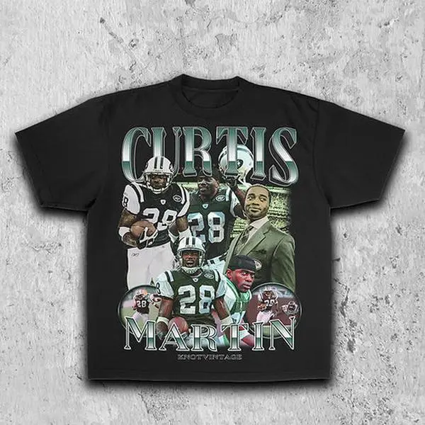 CURTIS MARTIN SHIRT, GIFT FOR FANS, FOOTBALL SHIRT