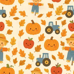 Harvest Snuggles 2-Piece Set Pajamas