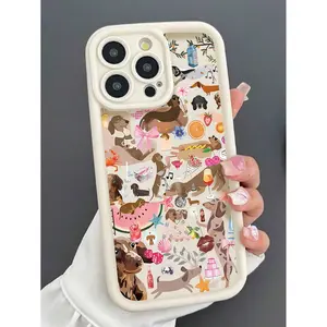 High-Protection Raised Edge Shockproof Phone Case with Cute Dachshund Pattern- Compatible withPhone Case for iPhone 17, 16, 15, 14, 13, 12, 11, X, XR, 8, 7 (Pro/Max/Plus/Air/17E) and Samsung Galaxy S24, S23, |     Perfect Gift& Everyday Protective Essenti