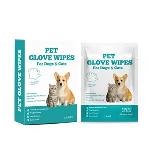 Pet Cleaning Gloves For Dogs And Cats, No Need For Bathing, Hair And Skin Cleaning, Dirt Care Gloves