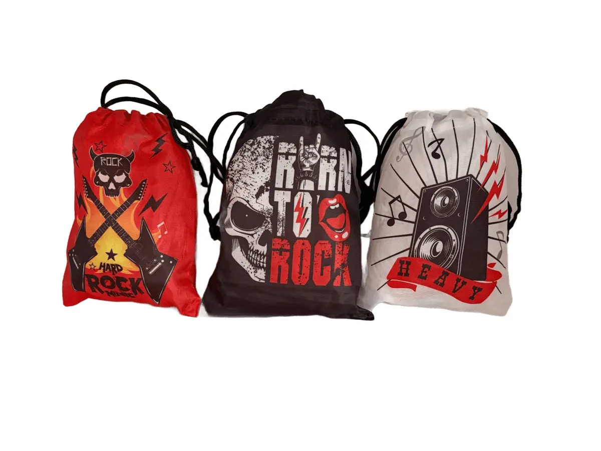 FabD Beauty- Rocker drawstring Bag
