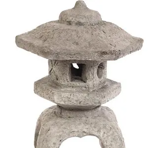 Solid Rock Stoneworks Medium Japanese Lantern- Garden Lantern- 22in Tall