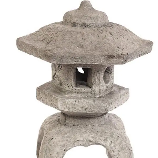 Solid Rock Stoneworks Medium Japanese Lantern- Garden Lantern- 22in Tall