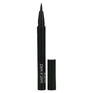 wet n wild ProLine Felt Tip Eyeliner, 875B Black, 0.017 oz (0.5 g)