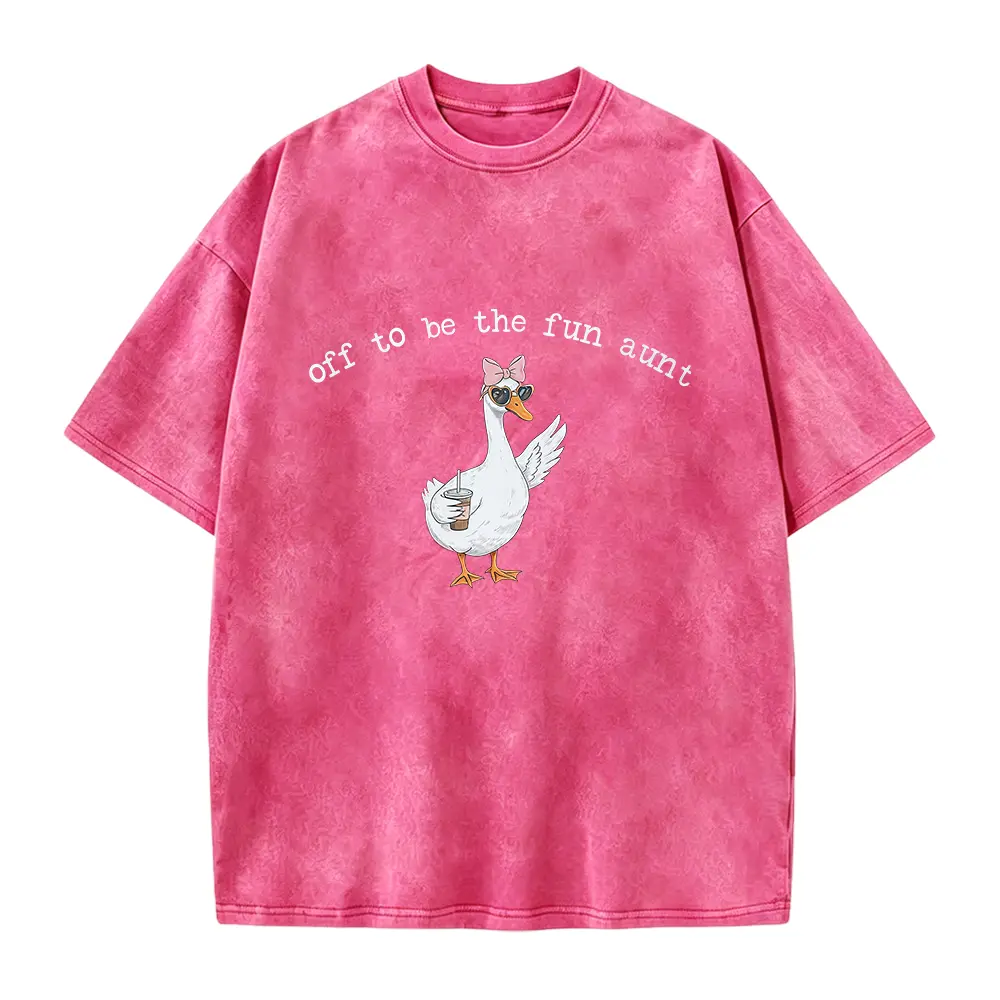 Funny Aunt Goose T-shirt Gift for Aunt, Aunt Gift, Pregnancy Announcement for Sister, Future Aunt Tee, Off To Be Fun Aunt Tee
