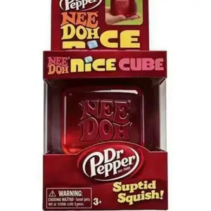 NeeDoh Nice Cube Sensory Fidget Toy, Soft Squishy Stress Ball for ADHD & Anxiety Relief, Satisfying Squeeze Desk Toy, Viral TikTok Gift for Kids & Adults