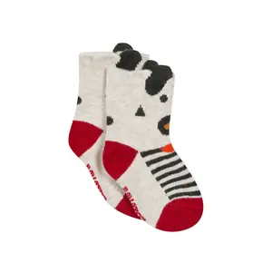 CATIMINI Funny sheep jacquard socks with 3D details