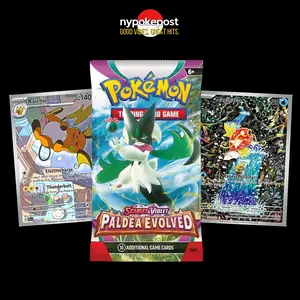 Paldea Evolved Booster Pack - Scarlet & Violet - Pokemon Trading Card Game TCG