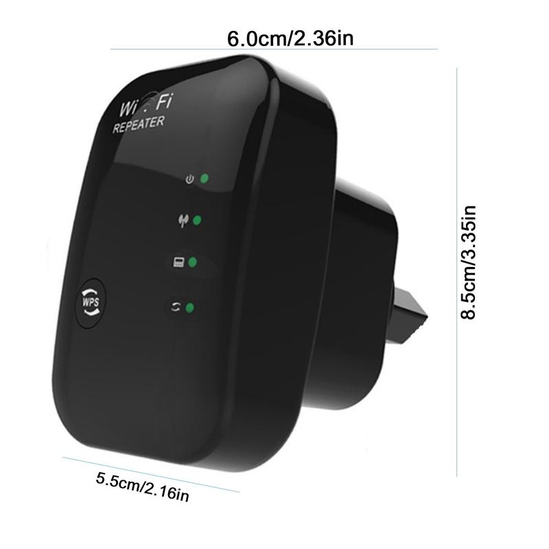 300Mbps WiFi Booster - Instant Signal Extender for Home & Office|   Strong Wall Penetration, Lag-Free Gaming & 4K Streaming, Easy Setup Portable Handheld Router