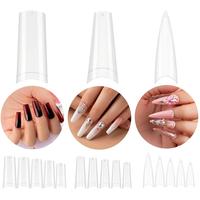 488 Pcs 3 Styles Acrylic Nail Tips