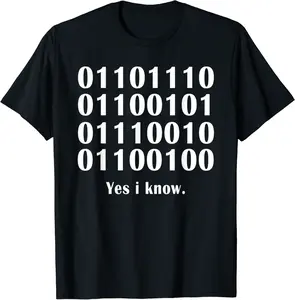 Software Engineer Nerd Funny Computer Binary Code Programmer T-Shirt - Yoandymira Shop 49B097D1FCBH