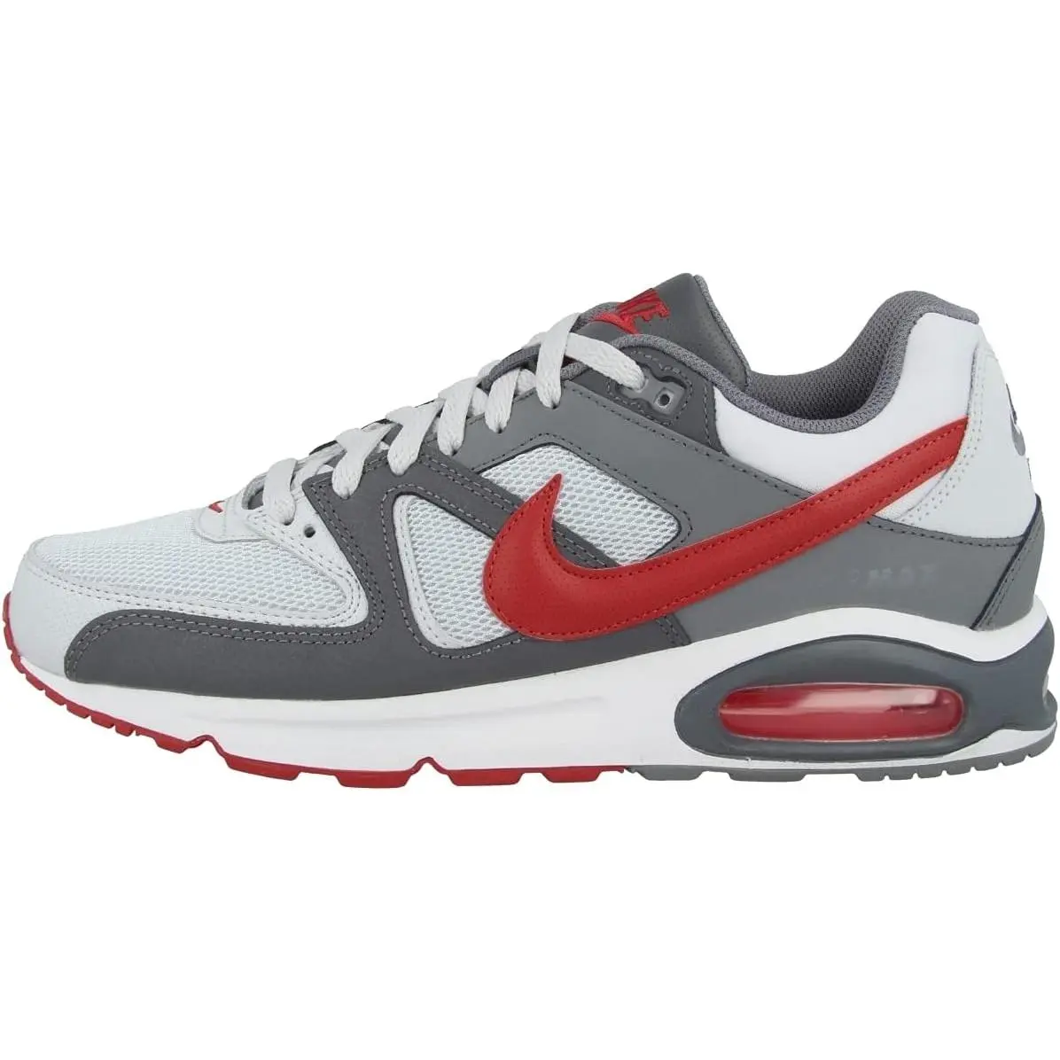 Men's Air Max Command 629993 049 Pure Platinum/Gym Red Running Sneaker Sports Trainer Casual