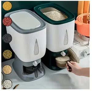 Household And Moisture-proof Sealed Storage Tank With Lid, Portable And Leak Proof Food Storage Box,