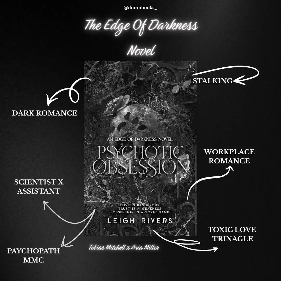 Psychotic Obsession by Leigh Rivers – Addictive Dark Romance Novel, Romantic Suspense Book for BookTok Readers