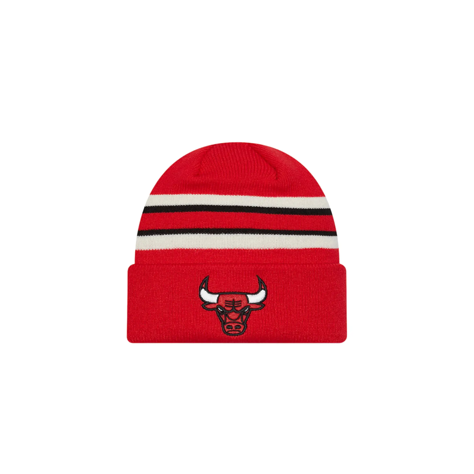 Retro Cuff Knit Chicago Bulls Beanie "Red" 60487289