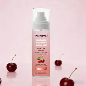 Glossy Setting Spray, Long-Lasting Makeup with Niacinamide and Hyaluronic Acid, Oil Control Moisture Locking, Suitable for All Skin Types, Hydrating