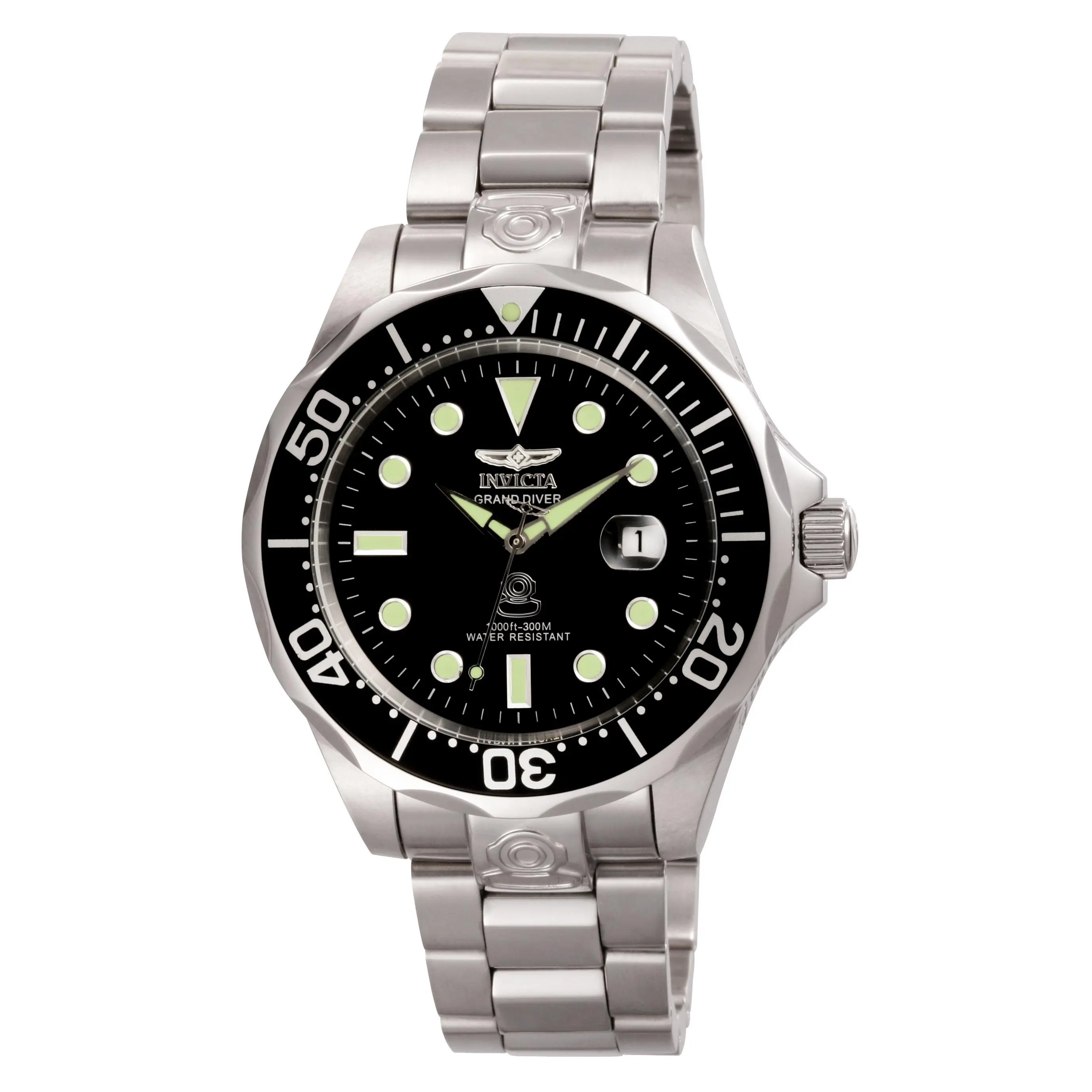 Invicta Men's 47mm Grand Diver Automatic Date Bracelet Watch