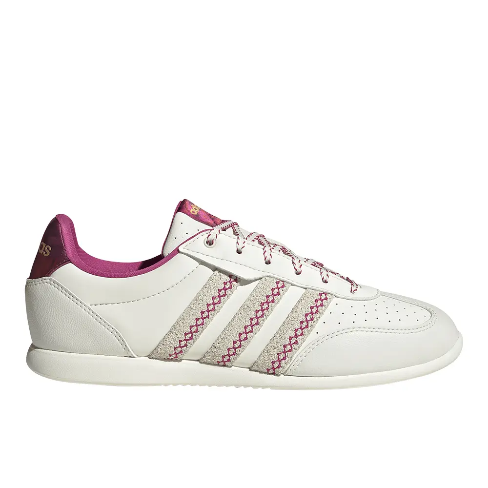 adidas Womens Barreda Lo Lace Up Sneakers Shoes Casual - Off White