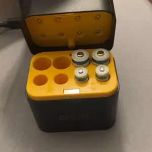 SPELEC Compatible with AA & AAA Rechargeable Batteries with Fast Charger, 1300mWh x4 Lithium AAA Batteries & 3600mWh x4 Lithium Double A Rechargeable Li-ion Battery, 8-Pack 1.5V Constant Output with Intelligent LED Reminder Light