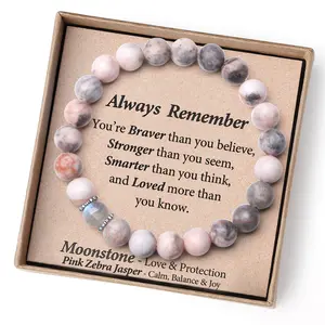 THEMEROL Christmas Stocking Stuffers Protection Healing Bracelets for Teens Girls Women Gifts Trendy Stuff Teenage 12 Year Old Birthday Idea Best Friend Her Daughter Granddaughter Cards Valentines Easter Graduation Jewelry Jewellery