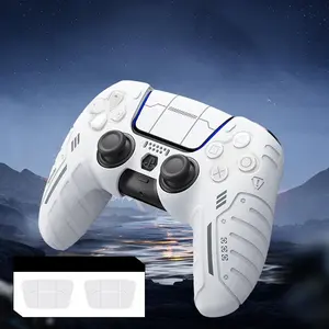 Silicone Protective Case for PS5 Controller, Anti-slip & Anti-sweat & Anti-oil Game Controller Protective Cover, Console Accessories