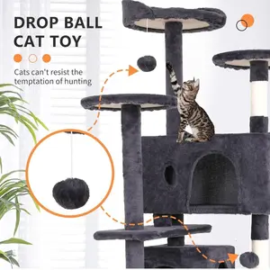 Ultimate Multi-Level Cat Tree Tower Paradise for Your Feline Friend