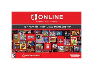 Nintendo Switch Online 12-Month Individual Membership [Digital Code]