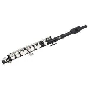 Slade Flute C Key Copper Body Leather Case Included, High-Quality Musical Instrument for Performers
