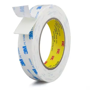Foam Double-Sided Tape 1000cm Long, Durable Double Sided Heavy-Duty Removable Pe Foam Strip, Strong Adhesive Waterproof Wall Mounting Tape, Strong Adhesion