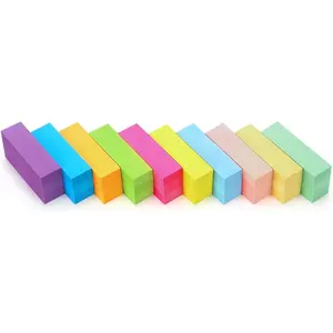 30 Pads 0.6x2 Inch Sticky Notes Flags Tabs Page Markers 10 Bright Color Sticky Index Tabs Page Flags 80 Sheet/Pad