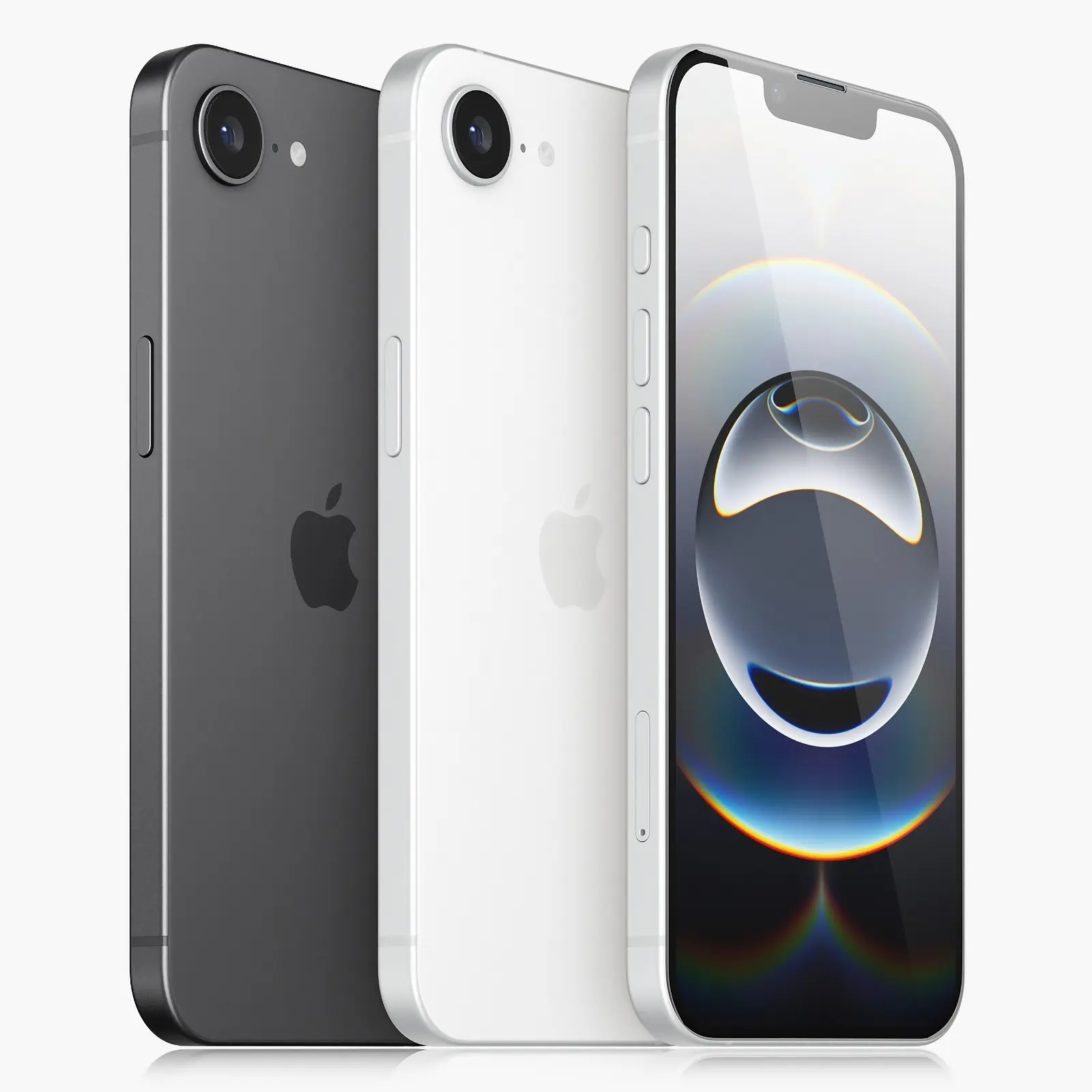 Refurbished Apple iPhone 16e 128GB 256GB 512GB (Unlocked) Black White eSIM SmartPhone - Excellent [90%+ Battery Health]