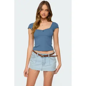 Adela Square Neck Top