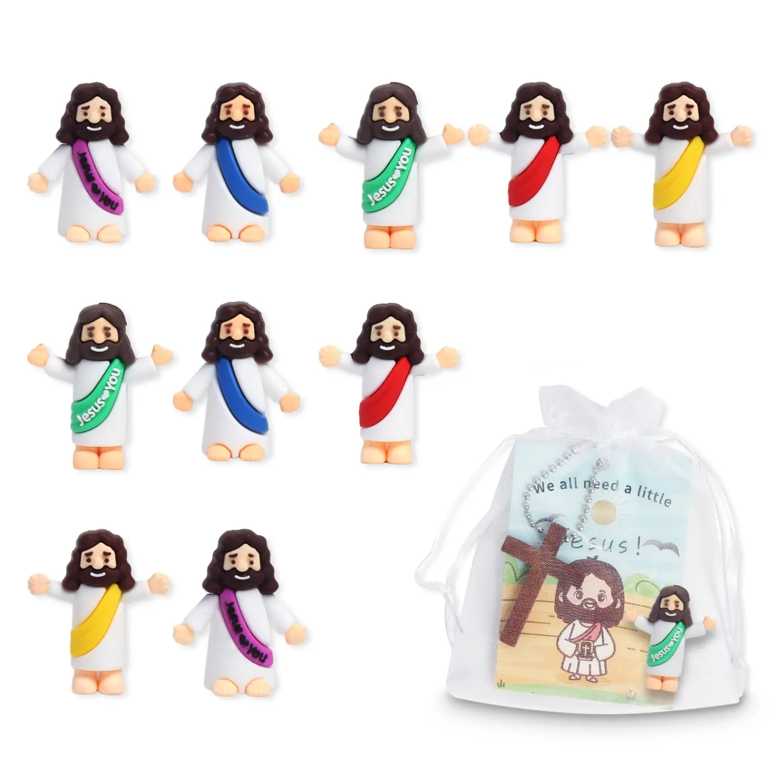 Jesus in Your Hands - 10 Mini Figures for Faithful Hearts