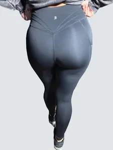 Billie Co. ONYX Leggings - Compression, Stretch, Pockets, No Front Seam Nylon Soft