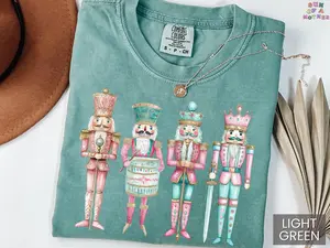 Comfort Colors Nutcracker Christmas Shirt Nutcracker Tshirt Nutcracker Ballet Shirt Nutcracker Xmas T Shirt Womens Nutcracker Holiday Shirt