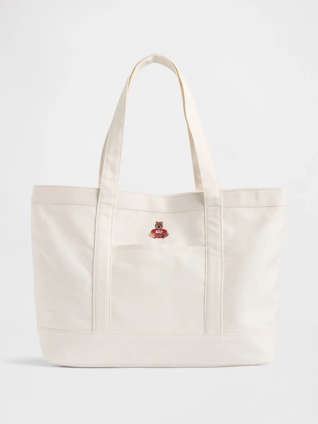 Gap Women's Brannan Bear Logo Denim Tote Bag