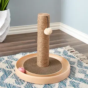 Two by Two Burlington -  Scratching Post Cat Furniture -  in. Tall