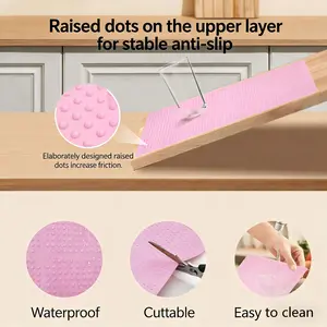 All-Purpose Non-Slip Silicone Mat, Reusable Material Supports Long Term Repeated Use