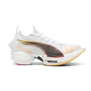 PUMA Womens Fast R Nitro Elite 2 Running Sneakers Shoes - White