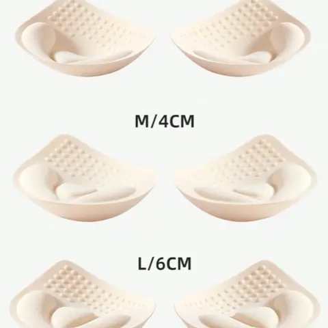 Thickened 2cm 4cm 6cm Women's Underwear Cups, Cup Inserts, Small Breast Padding, Boob Pads, Removable Washable Push-Up Breast Pads, Underwear and Bra Accessories Fit, Breast Chest Pads