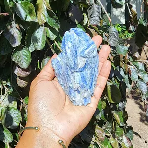 Huge Blue Kyanite Specimen with Quartz Inclusions
