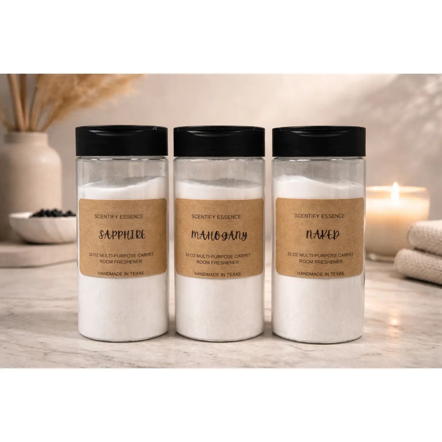 Luxury Carpet Freshener | Odor Eliminator for Home & Car