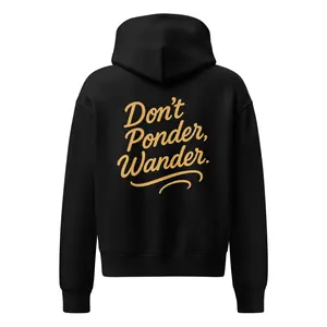 Don’t Ponder, Wander Women's Relaxed Fit Hoodie